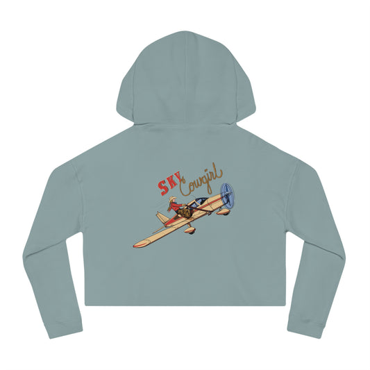 Women’s Cropped Sky Cowgirl Hoodie