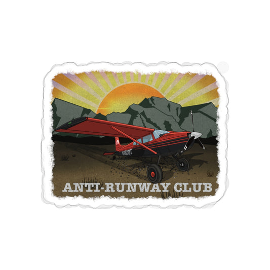 Anti-Runway Club Sticker